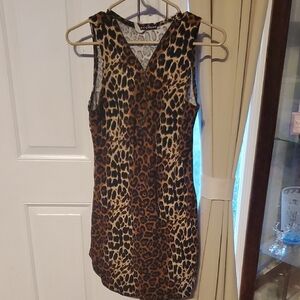 Chesley Leopard Print Dress